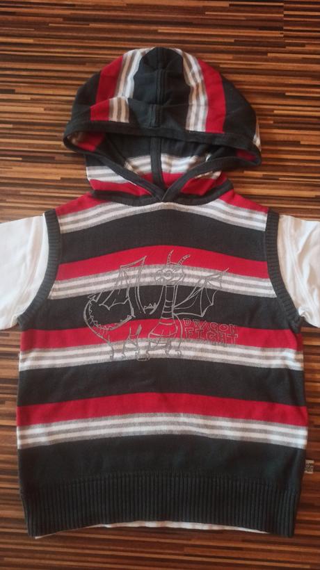 Tenka vesticka s rukavmi 2v1 drak 92, okay,92