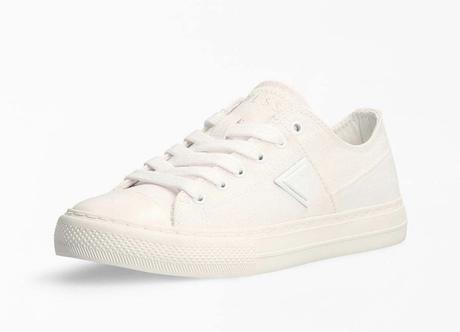 Guess biele plátené tenisky, guess,37