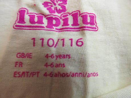 Tričká 4 ks, lupilu,110