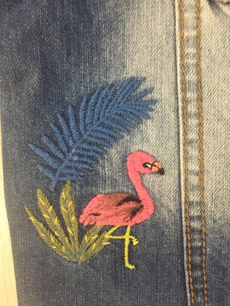 Next vyšívaná riflová bundička, next,86