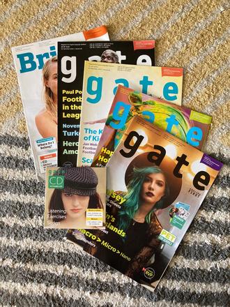Časopis gate, bridge 5ks a cd, 