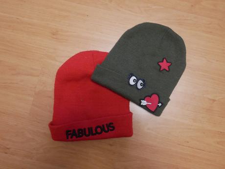 Dievčenské zimné čiapky, 