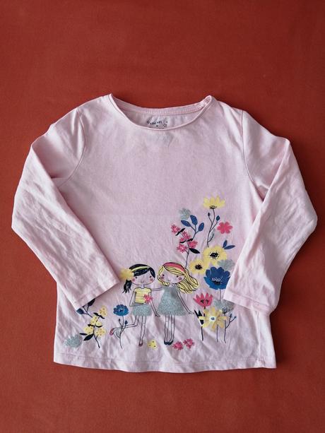 Dievčenské tričká dlhý rukáv (2 ks), f&f,122