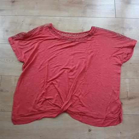 Tehlovočervené tričko f&f, f&f,46