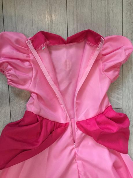 Kostym princezná peach super mario 5-7 rokov, 