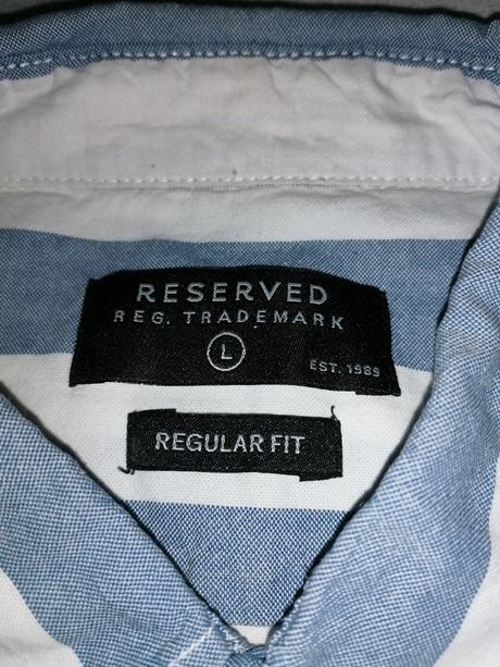 Príjemná bavlnená košeľa, reserved,l
