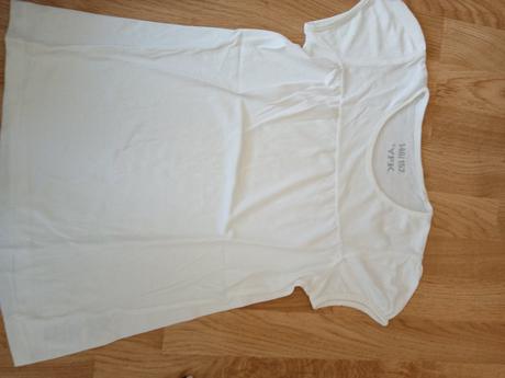 Biele tričko bavlna, 146