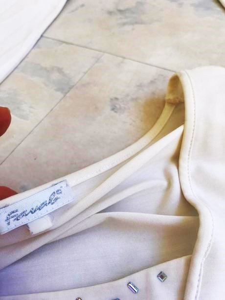 Luxusný top/ tričko s kamienkami, favab,xl