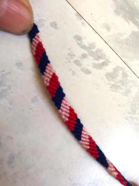 Tkané etno náramky - sada 15 ks,