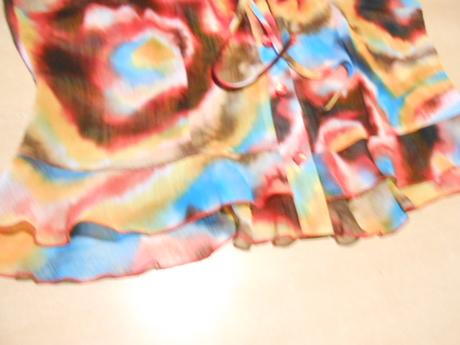 Letná viacfarebná dúhová blúzka veľ.44, 44