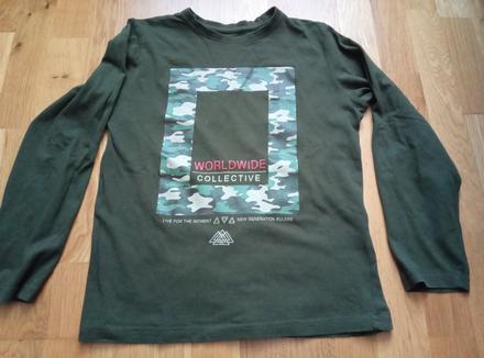 Tričko dlhý rukáv, 128