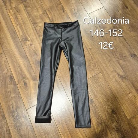 Zateplené koženkové legíny, calzedonia,146