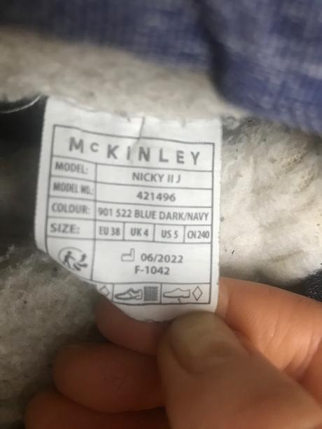 Čižmy, mckinley,38