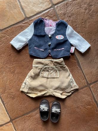 Baby born suprava kratase a topanky, 