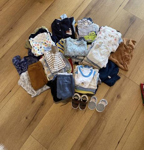 Balík oblečenia 68, 68–80