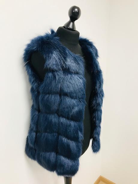 Nová kožušinová vesta viaceré farby - top kvalita, l / m / s / xl / xs