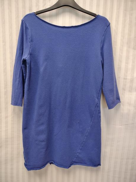 Modré bavlnené mikinové šaty, tunika, tezenis l/xl, tezenis,l