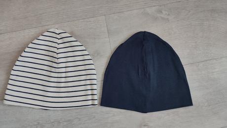 Prechodné čiapky 2ks, h&m,128