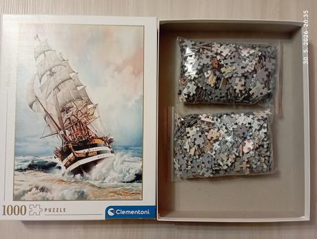 Puzzle loď (už s poštovným), 