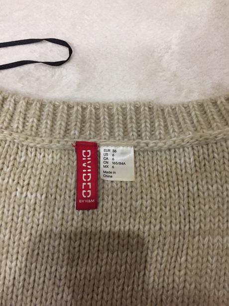 Pleteny sveter, h&m,36
