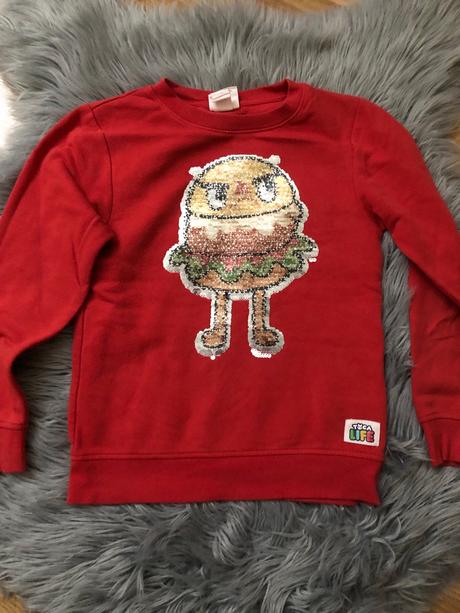 Mikina h&m veľ.122/128 s meniacim obrazkom, h&m,122