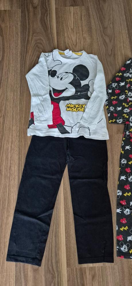Pyžamo dlhé mickey mouse (zn. primark), veľ. 122, primark,122