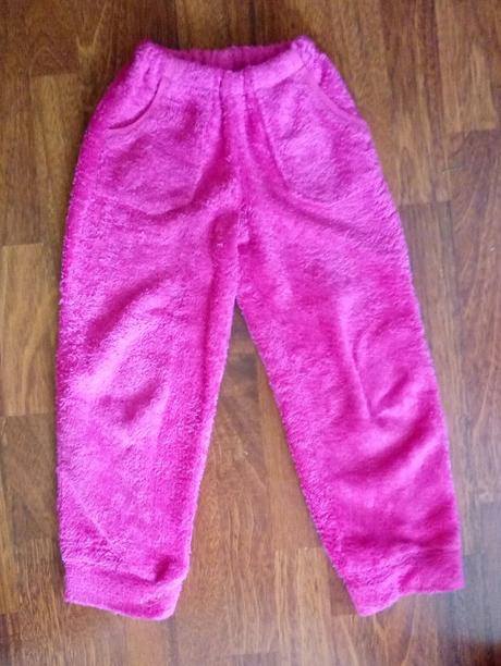 Dievčenské ružové tepláčiky, animal,122