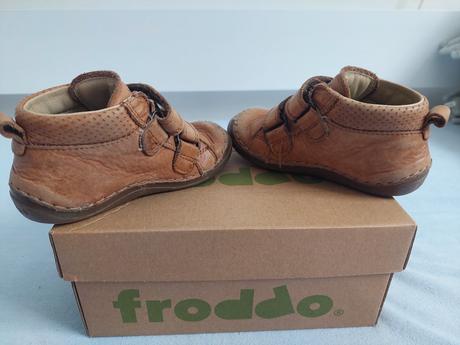 Topánky barefoot kožené celoročné, froddo,22