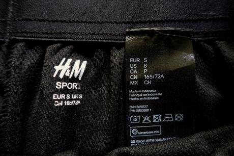 Kraťasky h&m sport, h&m,s