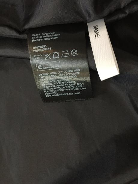 Chlapčenska bunda ps 10-12 rokov, h&m,146