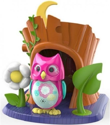 Spievajúca sova s domčekom,