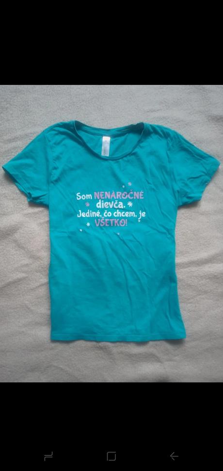 Bavlnené tričká s vtipným nápisom, m