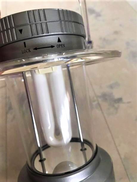 Prenosné svietidlo na baterky,