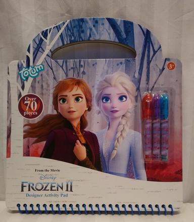 Kreatívna kniha ľadové kráľovstvo ii, totum, 