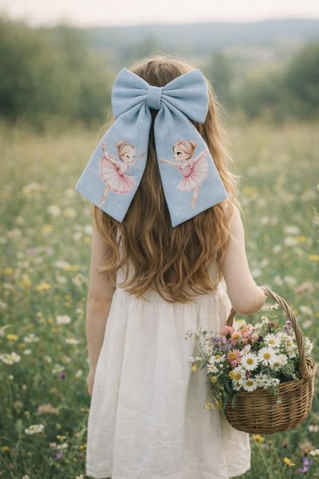 Handmade mašle do vlasov, 