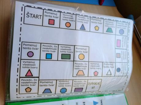 Lapbook farby a tvary, 