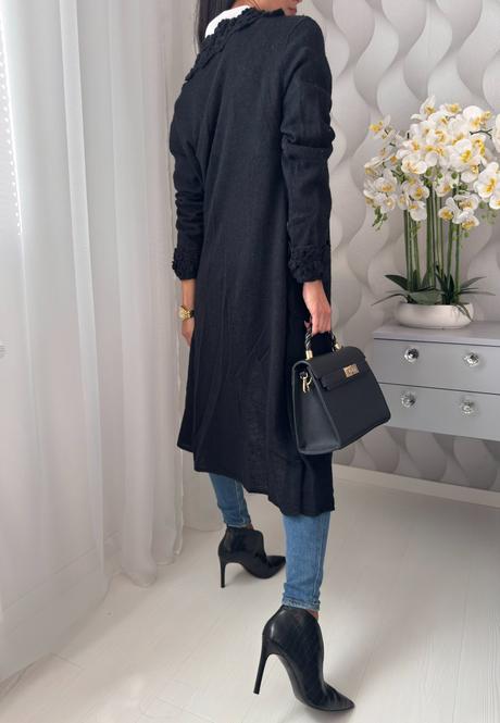 Zara - kardigán s háčkovanými detailami, zara,s