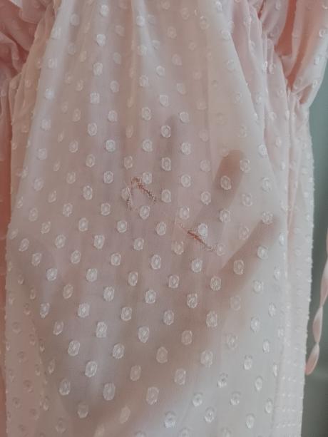 Bledoružove letné šaty, pinkie,s