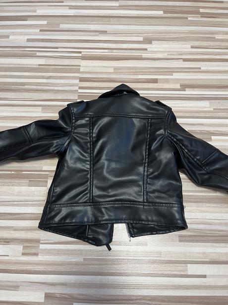 Kožena bundička, h&m,98