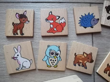 Drevené pexeso lesné zvieratká, 