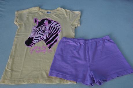 Dievčenské letné pyžamo, 134