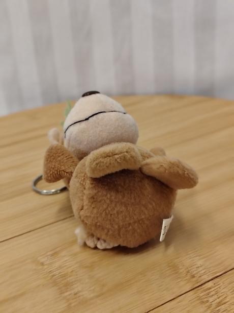 Retro plyšový prívesok opička, štýl nici, 8 cm,