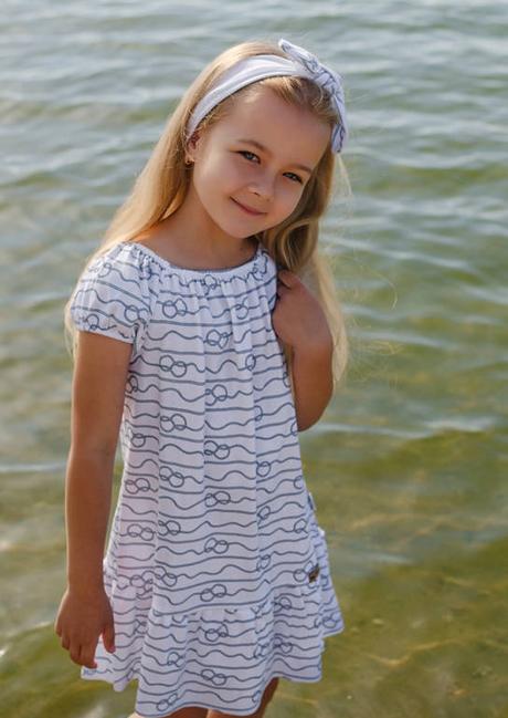 Detské šaty s čelenkou majka, 98 / 122
