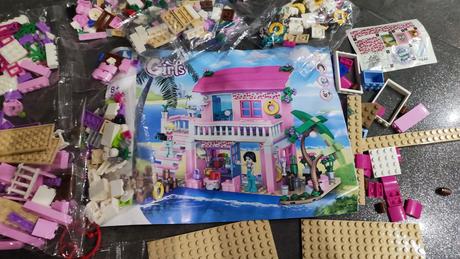 Stavebnica plážový domček,