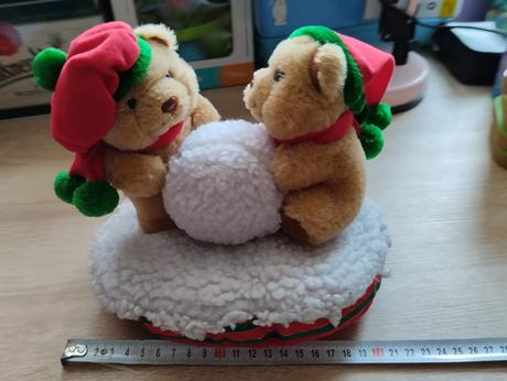 Vianočny plyšák,