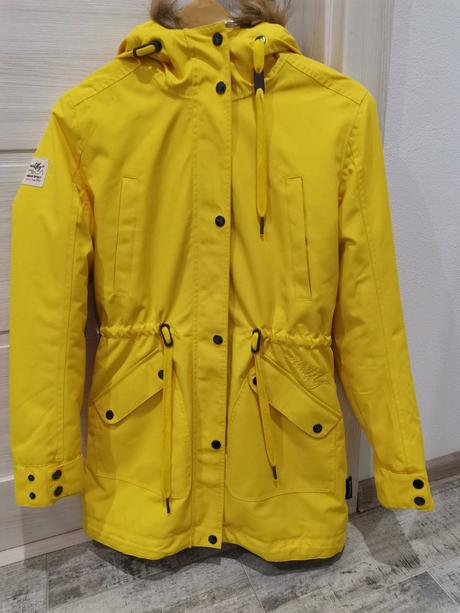 Parka meatfly - m, žltá, m