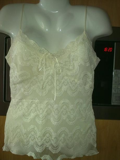 Krajkovy top, george,42