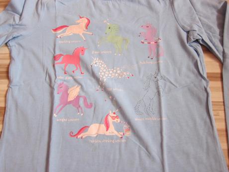 2x tričko s poni na doma, palomino,134