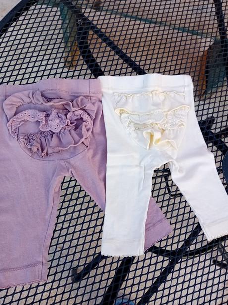 2x leginy newbie s volanikmi super stav, newbie,62