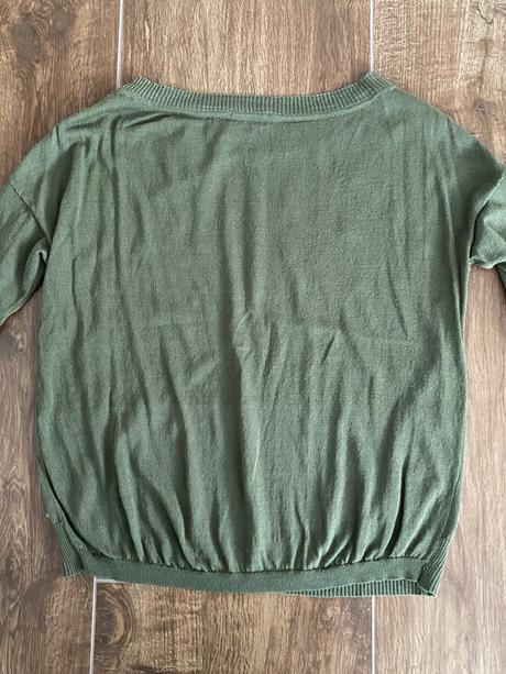 Zelený pulover, fracomina,s